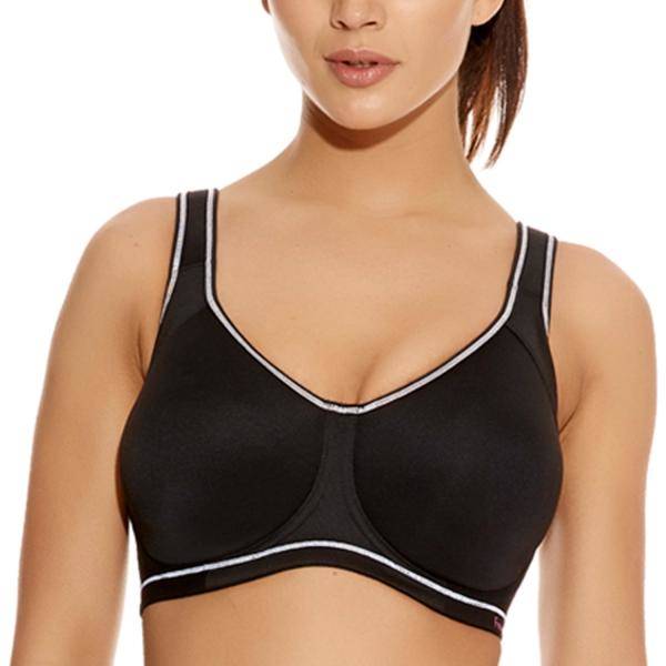 Freya BH Sonic Underwired Moulded Sports Bra Svart B 70 Dam 