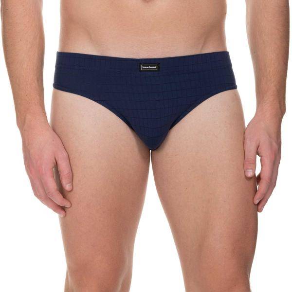 Bruno Banani Kalsonger Check Line 2.0 Sports Brief Marin polyamid Small Herr 