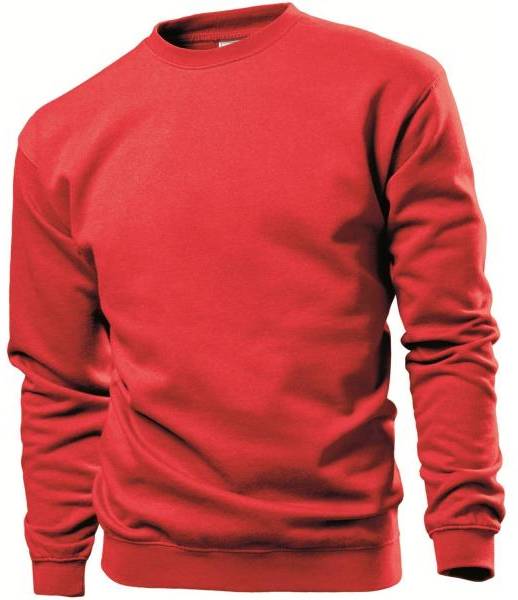 Stedman Sweatshirt Men Röd Small Herr 