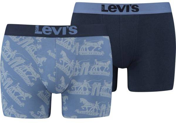 Levis Kalsonger 2P Base Seasonal Boxer Blå bomull Medium Herr 