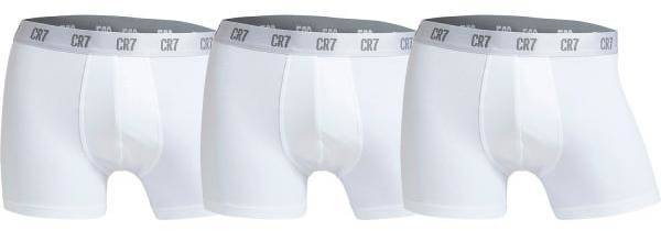 CR7 Cristiano Ronaldo Kalsonger 3P Men Trunk Vit bomull Small Herr 