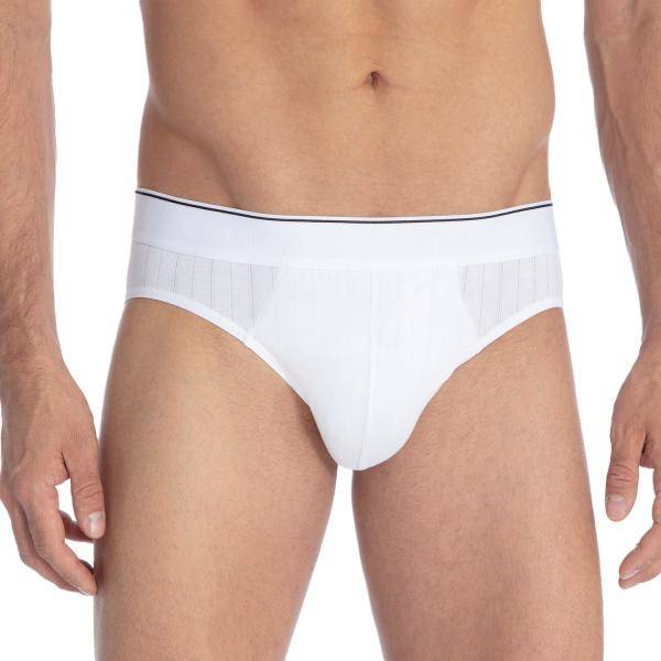 Calida Kalsonger Pure and Style Mini Brief Vit bomull Small Herr 