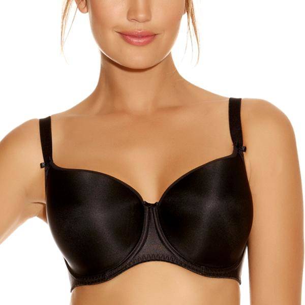 Fantasie BH Smoothing Moulded T-Shirt Bra Svart C 75 Dam 