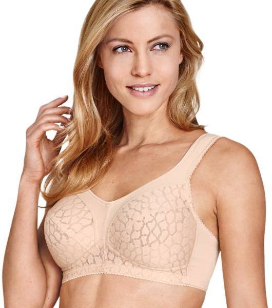 Miss Mary Lovely Jacquard Soft Bra BH Hud B 80 Dam 