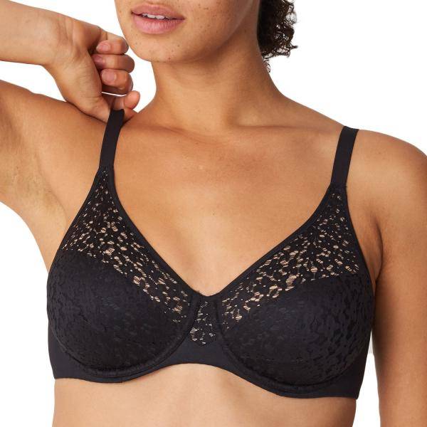 Chantelle BH EasyFeel Norah Underwired Bra Svart nylon C 75 Dam 