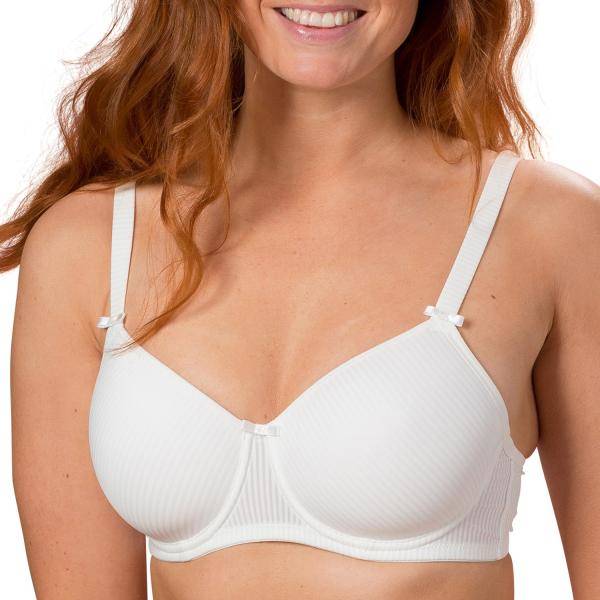 Trofe Sanna Underwire Stripe Bra BH Vit B 75 Dam 