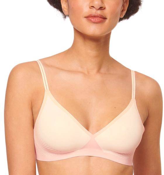 Sloggi BH Body Adapt Soft Bra Rosa/Vit Small Dam 