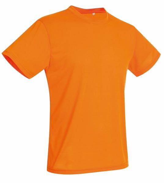 Stedman Active Cotton Touch For Men Orange polyester Small Herr 