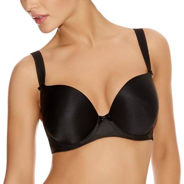 Freya BH Deco Moulded Plunge T-Shirt Bra Svart B 70 Dam 