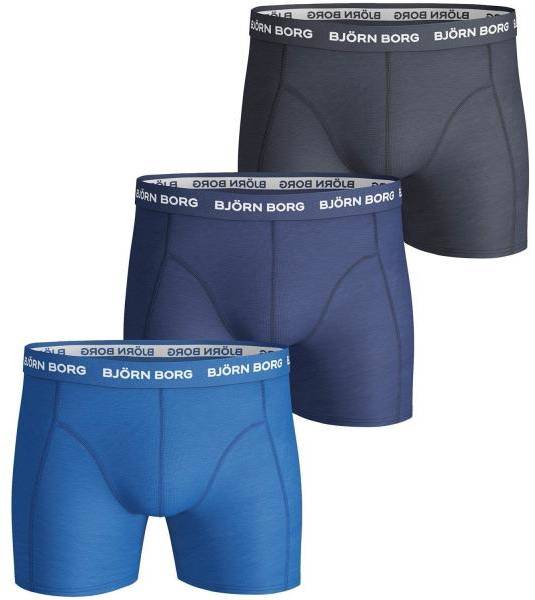 Björn Borg Kalsonger 3P Essential Shorts Marin/Blå bomull Medium Herr 