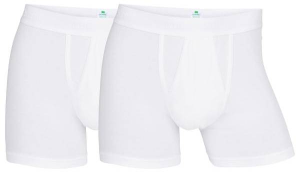 Dovre Kalsonger 2P Organic Cotton Boxer With Fly Vit ekologisk bomull Small Herr 