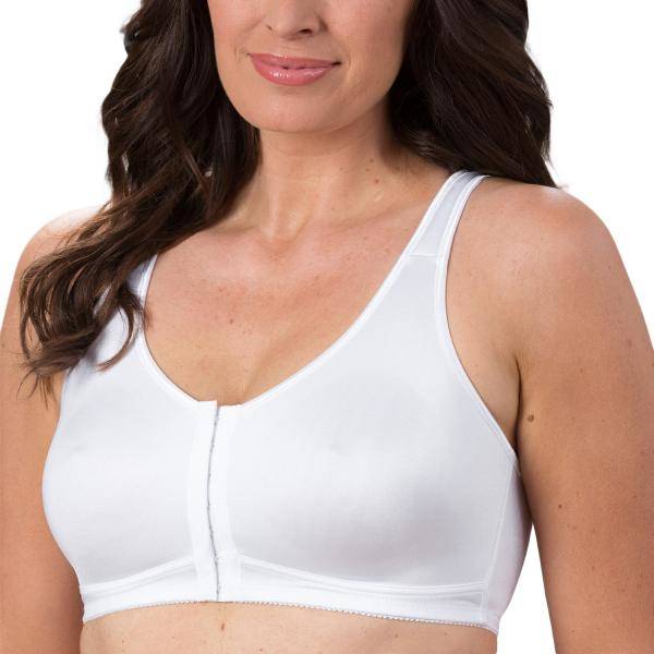 Trofe Edith Front Closure Bra BH Vit B 75 Dam 