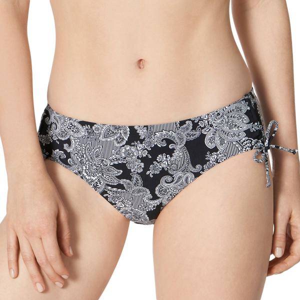 Triumph Charm Elegance Midi Bikini Brief Svart mönstrad 38 Dam 