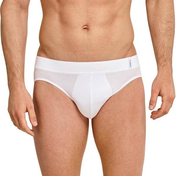 Schiesser Kalsonger Long Life Soft Rio Brief Vit Small Herr 