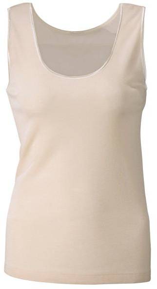 Damella Wool And Silk Tank Top Vanilj ull 38 Dam 