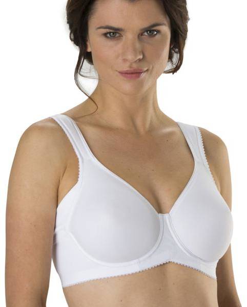 Miss Mary Stay Fresh Molded Underwired Bra BH Vit polyamid B 70 Dam 