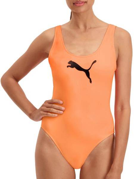 Puma Swimsuit Orange Small Dam 