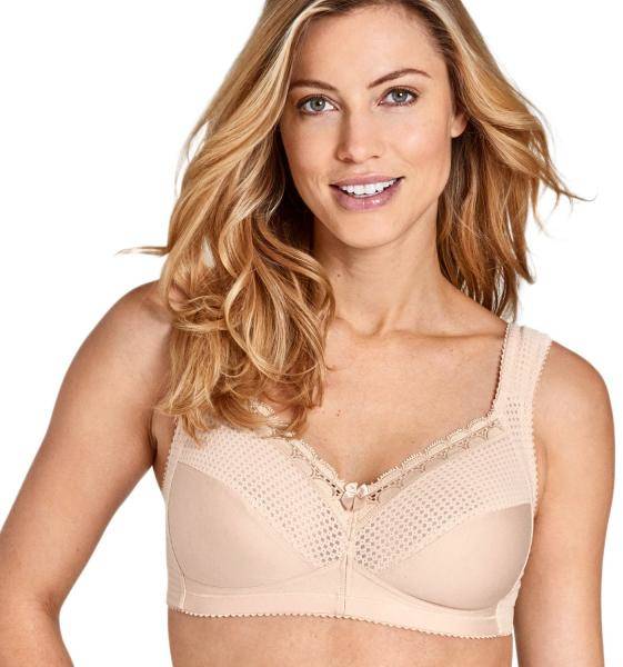 Miss Mary Diamond Soft Bra BH Beige B 80 Dam 