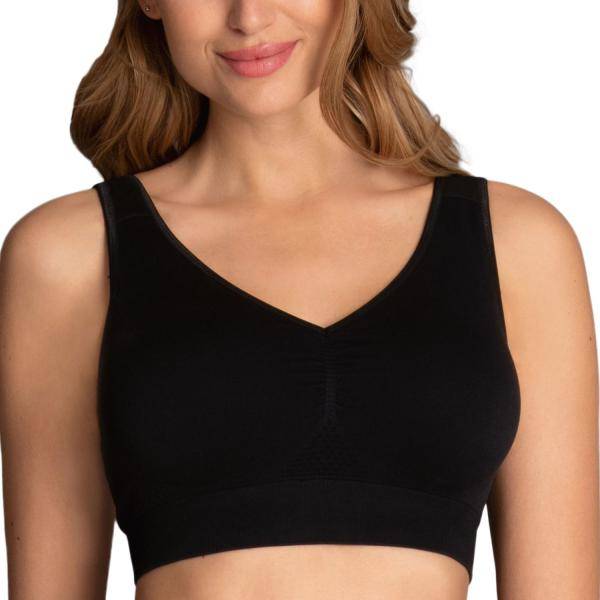 Anita BH Lotta Bralette Svart nylon Small Dam 