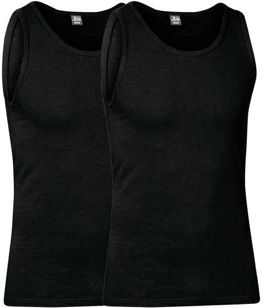 JBS 2P Organic Cotton Tank Top Svart ekologisk bomull Small Herr 