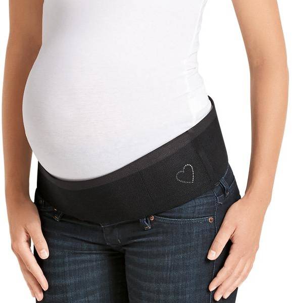 Anita Babysherpa Maternity Belt Svart Small Dam 