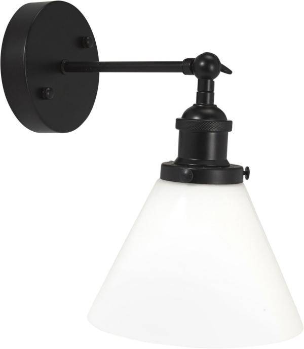 Lambda Vägglampa Opal (Svart) (Vägglampor i kategorin Lampor)
