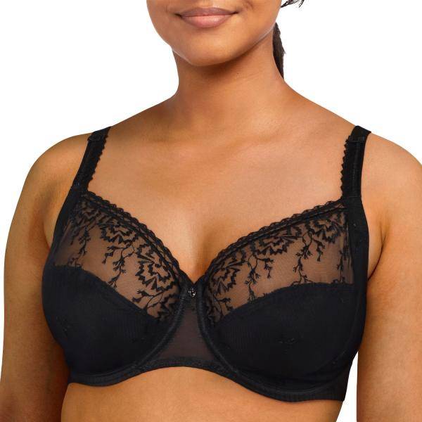 Chantelle BH Every Curve Covering Underwired Bra Svart B 75 Dam 