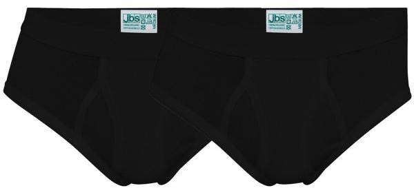 JBS Kalsonger 2P Organic Cotton Brief Svart ekologisk bomull Small Herr 