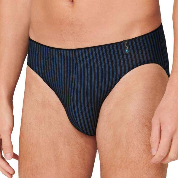 Schiesser Kalsonger Long Life Soft Super Mini Brief Marin Small Herr 