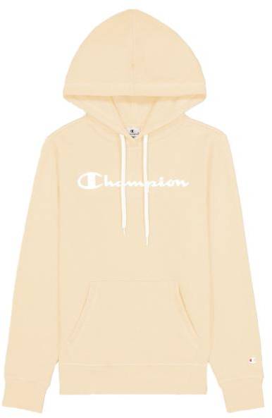 Champion Classics Women Hooded Sweatshirt Beige Small Dam 