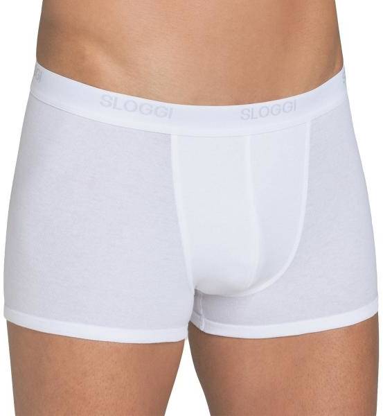 Sloggi Kalsonger For Men Basic Shorts Vit bomull Small Herr 