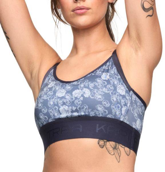 Kari Traa BH Fröya Wool Sports Bra Blå polyester Small Dam 