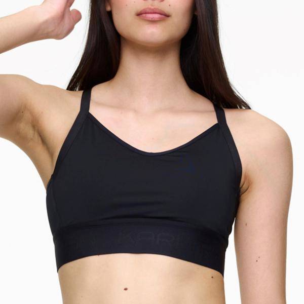 Kari Traa BH Fröya Wool Sports Bra Svart polyester Small Dam 