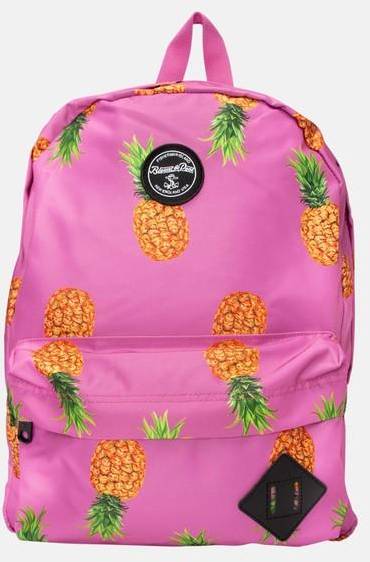 Hawaii Backpack, Pink Pineapple, Onesize,  Skolväskor (Ryggsäckar i kategorin Väskor)