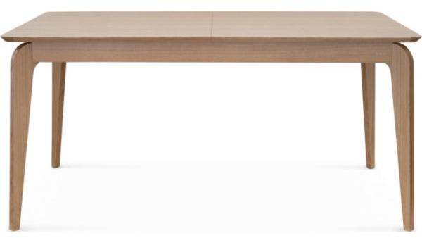 Teba matbord 160-240 x 90 cm - Blekt ek 