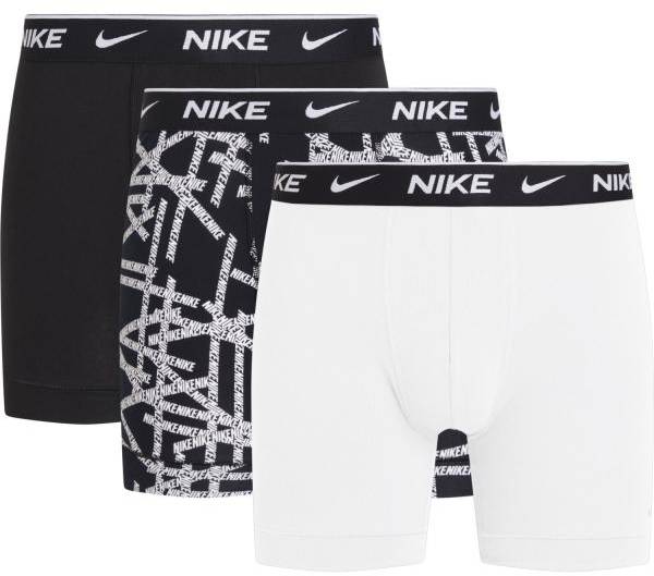 Nike Kalsonger 3P Everyday Cotton Stretch Boxer Brief Svart/Vit bomull Medium Herr 