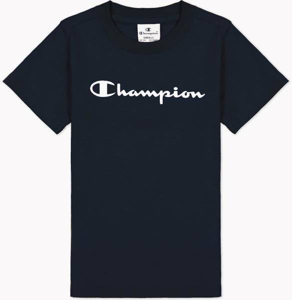 Champion American Classics Legacy Girls T-Shirt Marin bomull Small Dam 