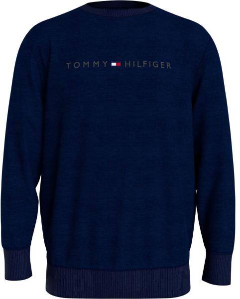 Tommy Hilfiger Icon Logo Relaxed Fit Sweatshirt Mörkblå Small Herr 