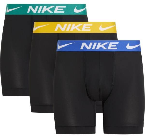 Nike Kalsonger 3P Everyday Essentials Micro Boxer Brief Svart/Blå polyester Small Herr 