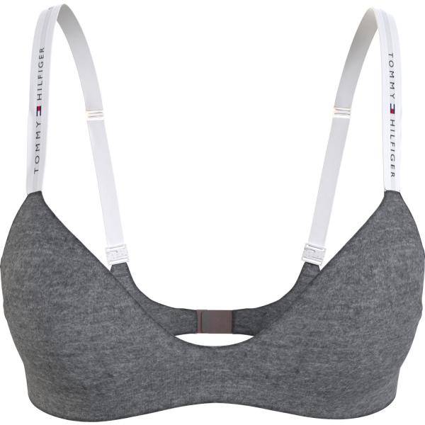 Tommy Hilfiger BH Icon Triangle Bra Ljusgrå Small Dam 