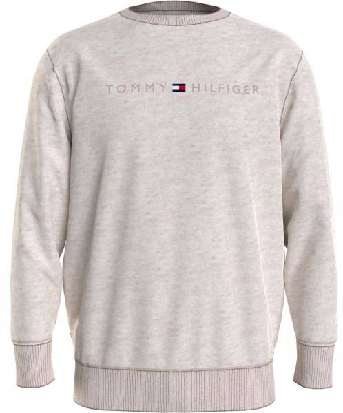Tommy Hilfiger Icon Logo Relaxed Fit Sweatshirt Beige Small Herr 