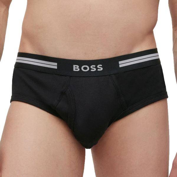 BOSS Kalsonger Original Traditional Brief Svart bomull Medium Herr 