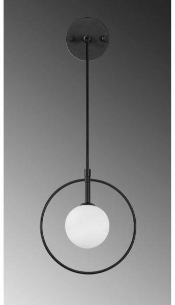 Geometri vägglampa 11125 - Svart/vit 