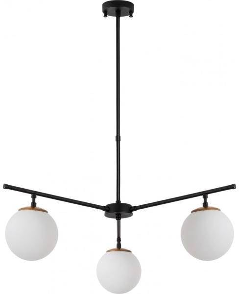 Atlas taklampa 10251 - Svart/guld/vit 