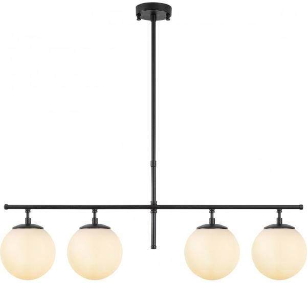 Rosy taklampa 10775 - Svart/vit 