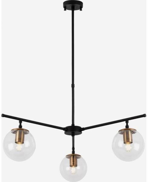 Atlas taklampa 10246 - Svart/antik 