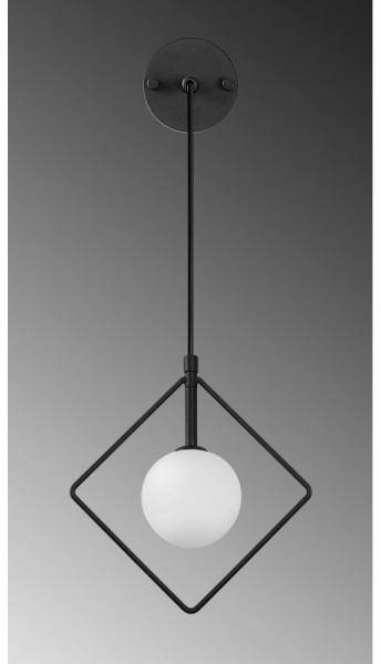 Geometri vägglampa 11120 - Svart/vit 