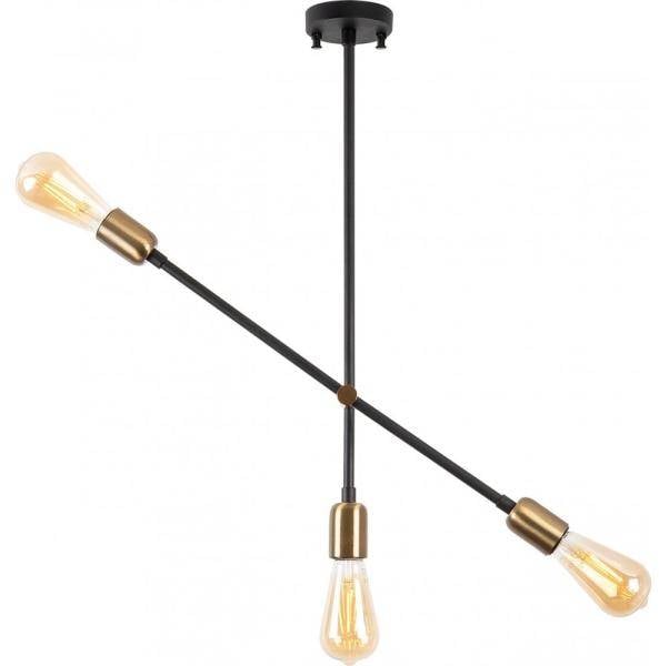 Beste taklampa 10330 - Svart/guld 