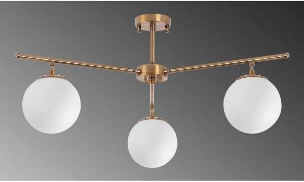 Atlas taklampa 10260 - Vintage/vit 