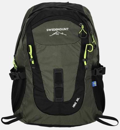 Hike Backpack 30 L, Olive/Neon, Onesize,  Vandringsryggsäckar 